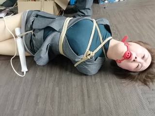 Japanese BDSM Porn - Nippon Office Lady in Bondage with Big Tits and Dildos